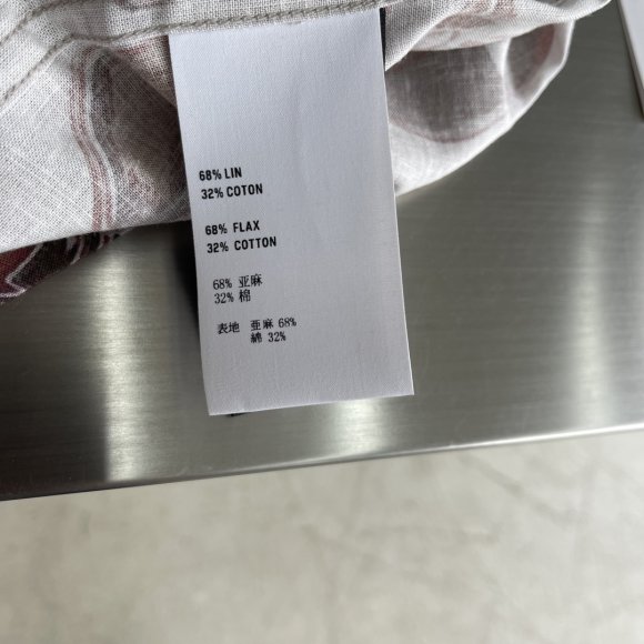 Berluti - Мужская льняная рубашка TJ_0907BE8 Berluti - Мужская льняная рубашка TJ_0907BE8