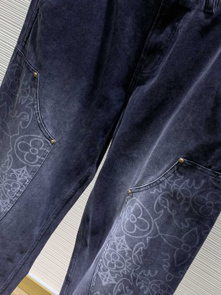 Louis Vuitton - Мужские штаны джинсы TI_3007LV4 Louis Vuitton - Мужские штаны джинсы TI_3007LV4