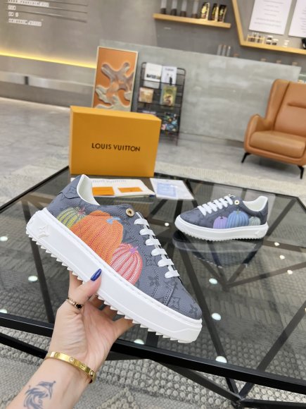 Louis Vuitton & Yayoi Kusama - Мужские кроссовки RU_2106LV1 Louis Vuitton & Yayoi Kusama - Мужские кроссовки RU_2106LV1