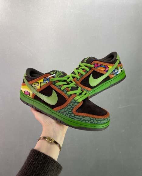 Nike SB Dunk Low De La Soul - Мужские кроссовки кеды ZO_1701NI1 Nike SB Dunk Low De La Soul - Мужские кроссовки кеды ZO_1701NI1