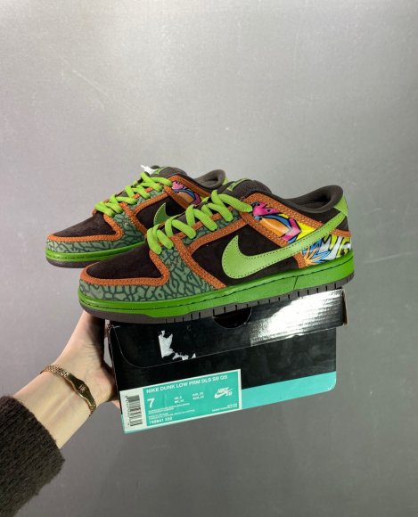 Nike SB Dunk Low De La Soul - Мужские кроссовки кеды ZO_1701NI1 Nike SB Dunk Low De La Soul - Мужские кроссовки кеды ZO_1701NI1