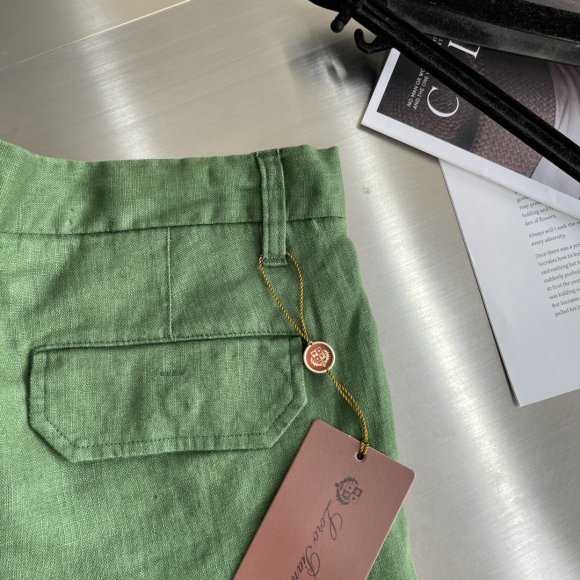 Loro Piana - Мужские льняные шорты костюм TJ_0506LP4 Loro Piana - Мужские льняные шорты костюм TJ_0506LP4