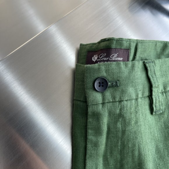 Loro Piana - Мужские льняные шорты костюм TJ_0506LP4 Loro Piana - Мужские льняные шорты костюм TJ_0506LP4