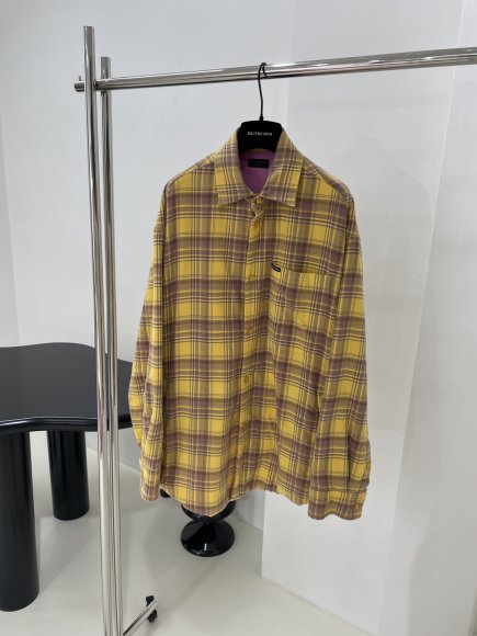 Balenciaga - Мужская фланелевая рубашка куртка FY_1912BA7