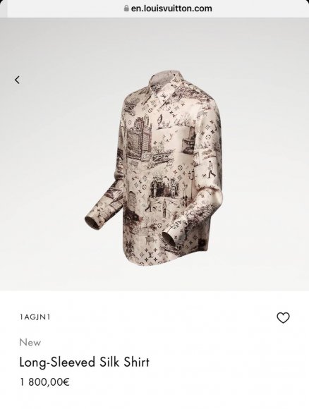 Louis Vuitton - Мужская рубашка DZ_2811LV4