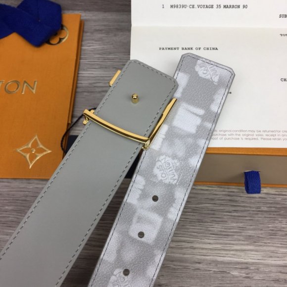 Louis Vuitton Женский двусторонний ремень 3.0см. RE_2901LV3 Louis Vuitton Женский двусторонний ремень 3.0см. RE_2901LV3