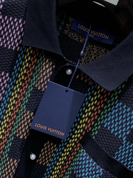 Louis Vuitton Damier - Мужская рубашка TI_3007LV7