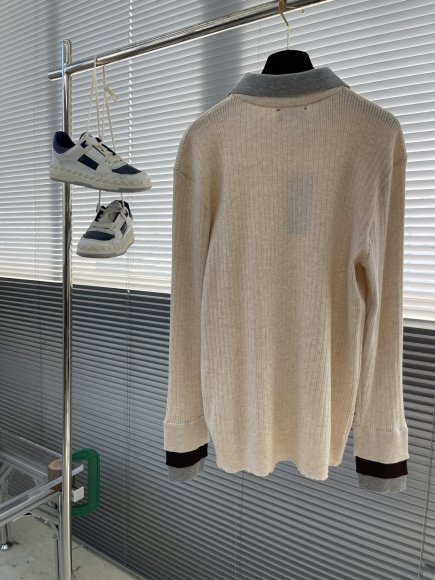 Fendi - Мужская шерстяная кофта свитер пуловер поло TJ_1411FE7