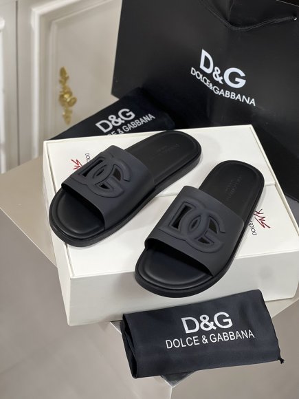 Dolce & Gabbana - Мужские шлепанцы сланцы BL_2405DG2