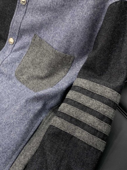 Thom Browne - Мужская куртка ветровка пиджак TI_1002TB1 Thom Browne - Мужская куртка ветровка пиджак TI_1002TB1