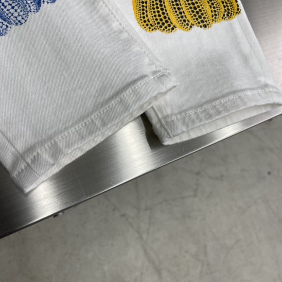 Louis Vuitton & Yayoi Kusama - Мужские штаны джинсы TJ_0503LV7