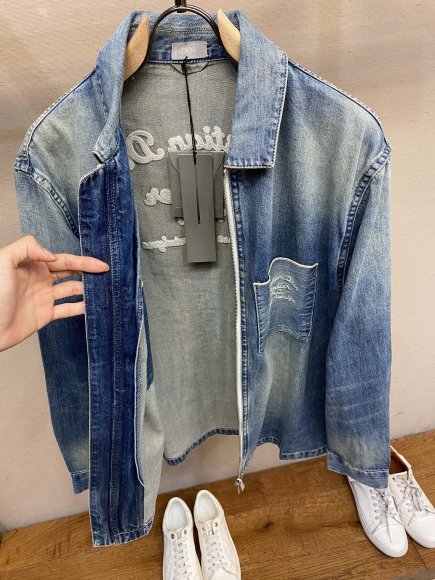 Dior - Мужская джинсовая куртка DZ_0810DI8 Dior - Мужская джинсовая куртка DZ_0810DI8