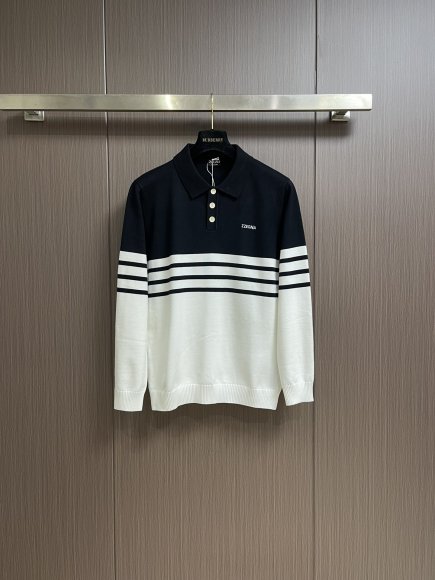 Ermenegildo Zegna - Мужская кофта свитер поло DZ_0611EZ10