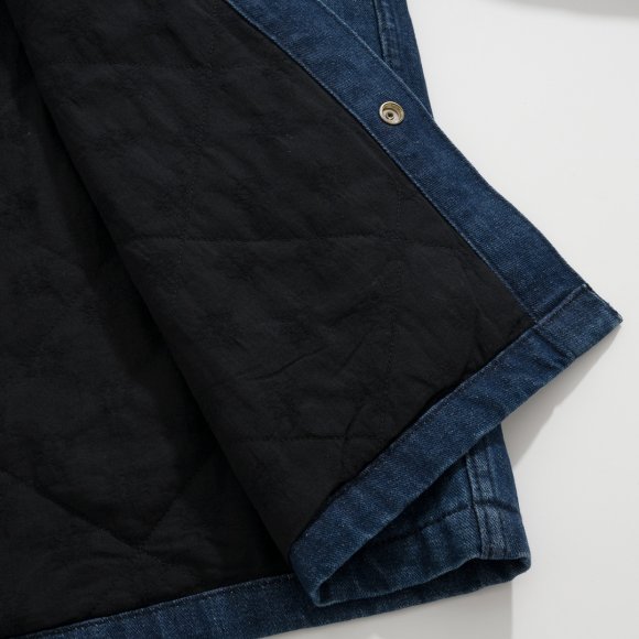 Chrome Hearts - Мужская джинсовая стеганая куртка ветровка ACE_1908CH6 Chrome Hearts - Мужская джинсовая стеганая куртка ветровка ACE_1908CH6