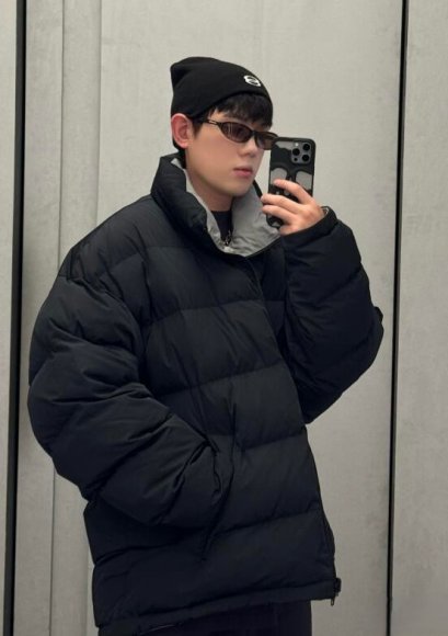 Balenciaga - Мужская двусторонняя куртка пуховик DZ_0512BA5 Balenciaga - Мужская двусторонняя куртка пуховик DZ_0512BA5