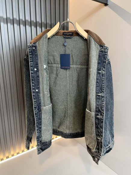 Louis Vuitton - Мужская джинсовая куртка ветровка DF_2609LV5
