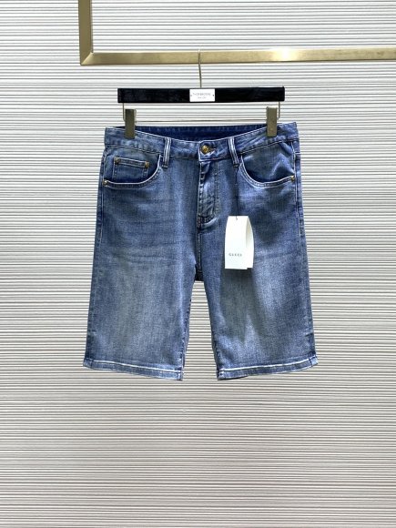 Gucci - Мужские джинсовые шорты TI_0407GU4 Gucci - Мужские джинсовые шорты TI_0407GU4