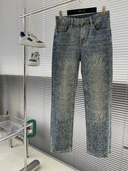 Louis Vuitton - Мужские штаны джинсы DZ_1612LV8